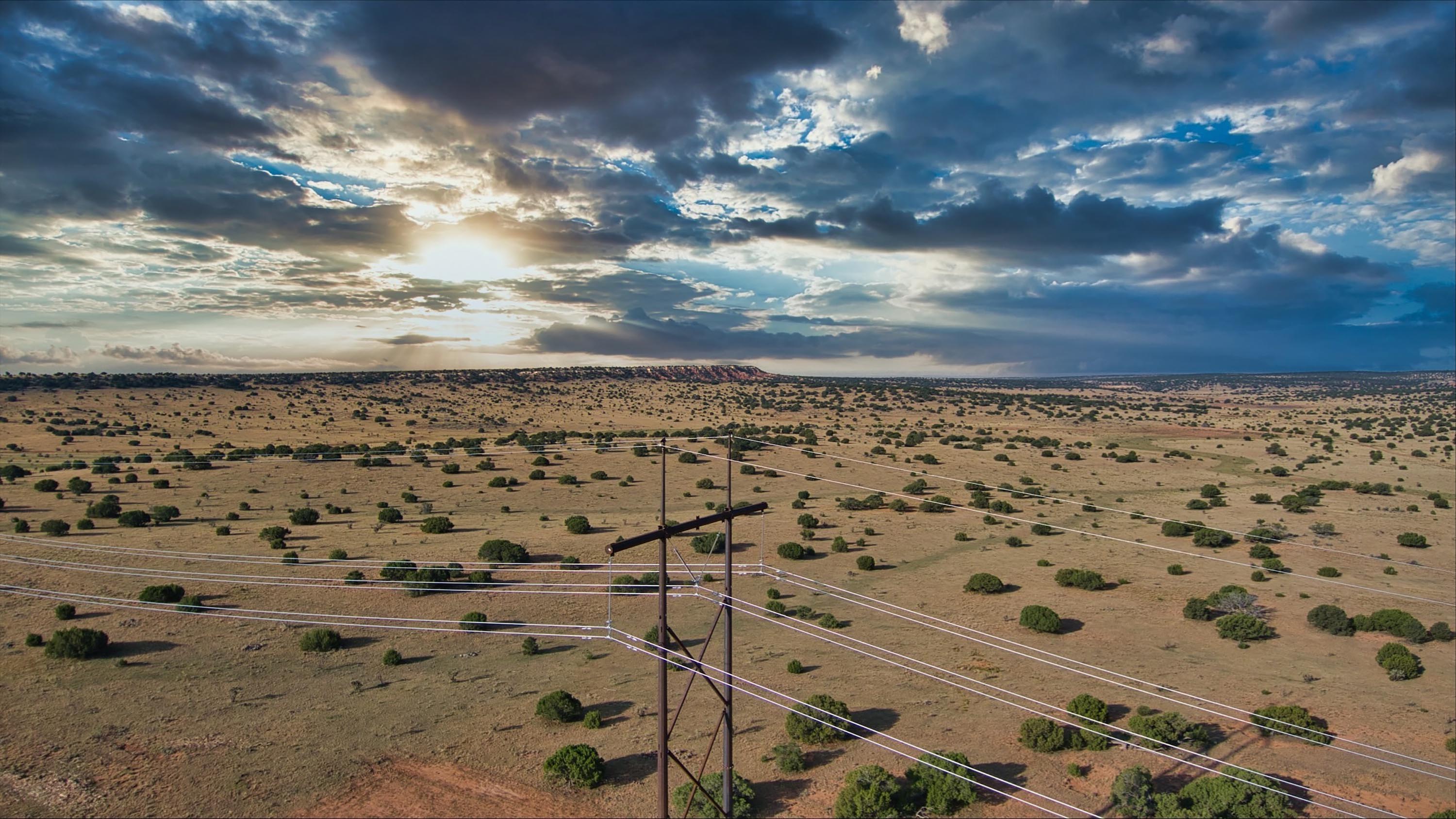 The Western Spirit Transmission Line in New Mexico